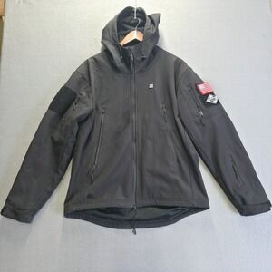 Dewbu Men's Heated Jacket Black 12 Volt Model DB-12 Size‎ Medium( No Battery)